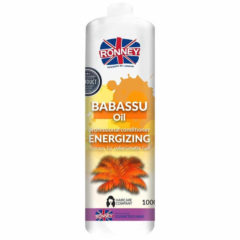 Ronney Professional Babassu Oil Balsam energizant pentru par vopsit 1000 ml