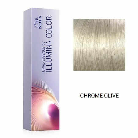 Wella Professionals Vopsea de par permanenta Chrome Olive Illumina Color Opal Essence 60ml