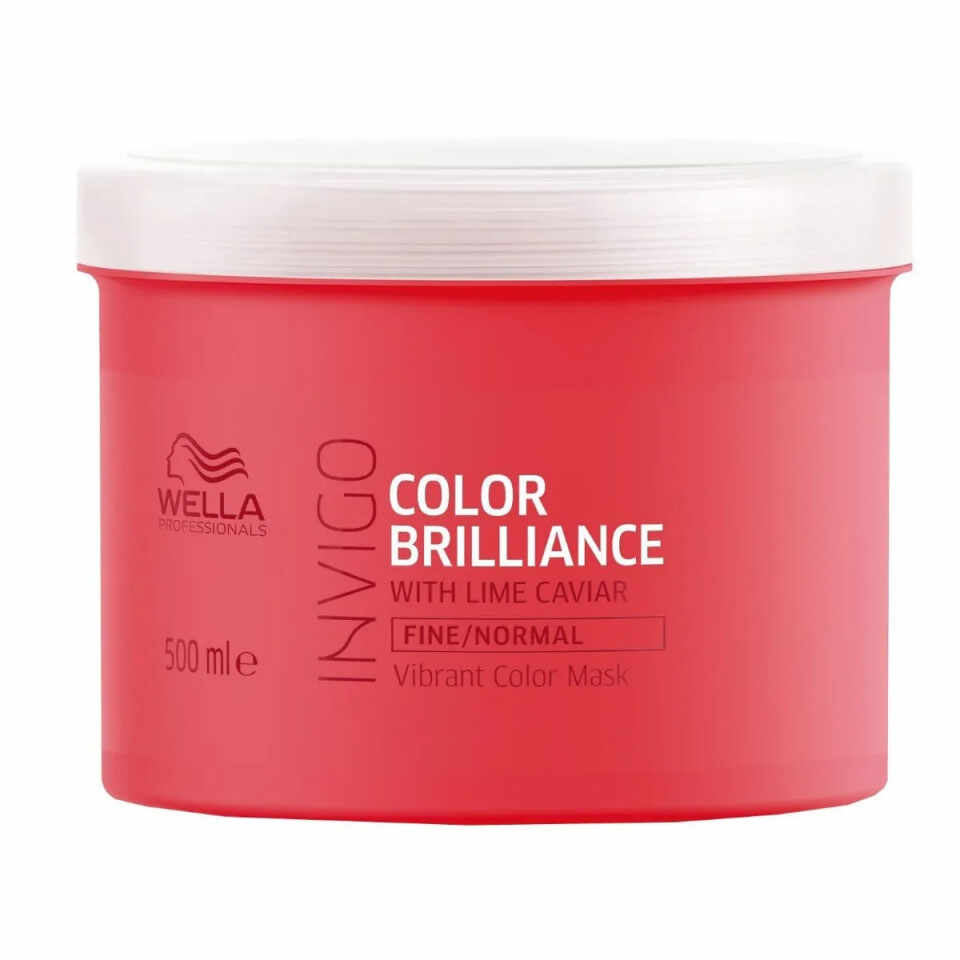 Wella Professionals Masca pentru par vopsit cu structura fina&medie Invigo Color Brilliance Fine/Medium 500ml