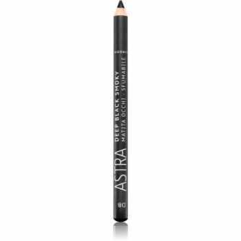 Astra Make-up Deep Black Smoky creion kohl pentru ochi pentru un machiaj fumuriu