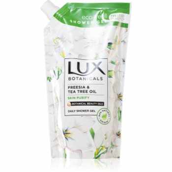 Lux Eco-Refill Freesia & Tea Tree Oil gel de duș mătăsos rezervă