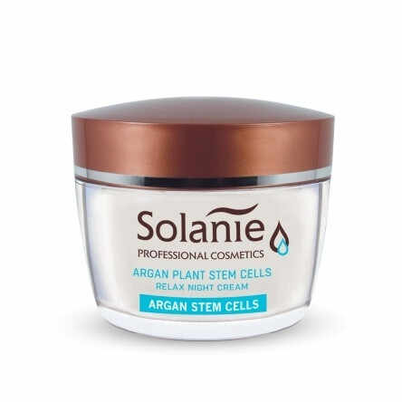 Solanie Argan Stem Cells Line crema de noapte antirid cu celule stem de argan 50 ml