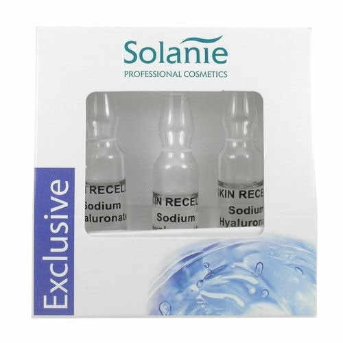 Solanie Fiole cu acid hialuronic Exclusive 3buc