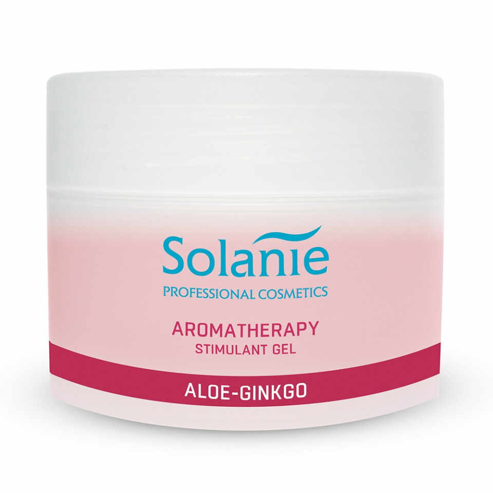 Solanie Gel stimulant detoxifiant Aromatherapy Aloe Ginkgo 250ml