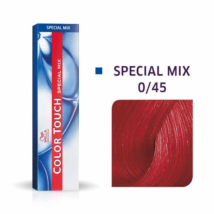 Wella Professionals Vopsea de par demipermanenta Color Touch Special Mix 0/45 rosu violet 60ml