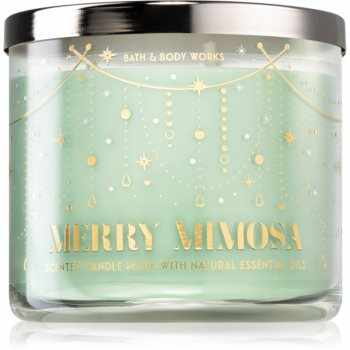 Bath & Body Works Merry Mimosa lumânare parfumată