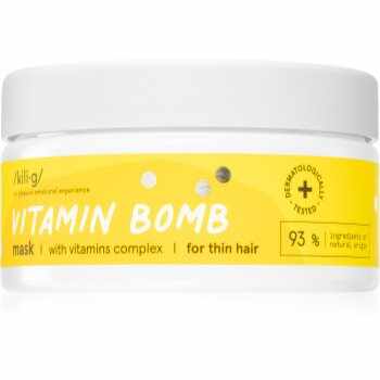 Kilig Vitamin Bomb mască profund fortifiantă pentru păr pentru par slab