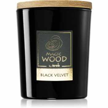 Krab Magic Wood Black Velvet lumânare parfumată