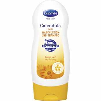 Bübchen Calendula Washing Gel & Shampoo gel si sampon pentru bebelusi 2 in 1