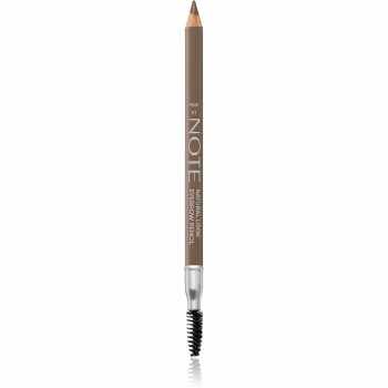 Note Cosmetique Natural Look Eyebrow Pencil creion pentru sprancene cu pensula