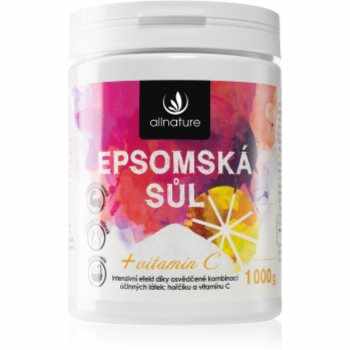 Allnature Epsom salt Vitamin C saruri de baie