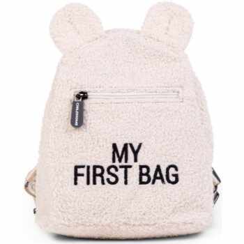 Childhome My First Bag Teddy Off White rucsac pentru copii