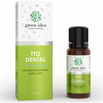 Green Idea Topvet Premium TTO DENTAL preparat pe bază de plante pentru gingii și mucoasa bucală