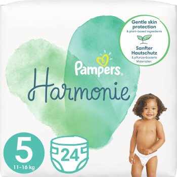 Pampers Harmonie Value Pack Size 5 scutece de unică folosință