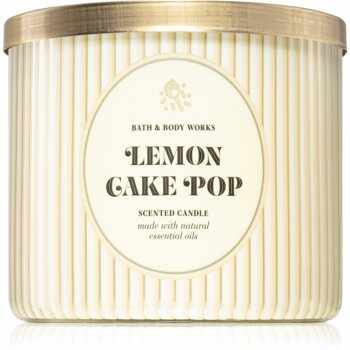 Bath & Body Works Lemon Cake Pop lumânare parfumată