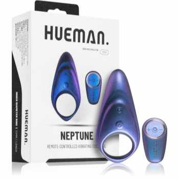 HUEMAN Neptune Vibrating Cock Ring + Remote inel pentru penis