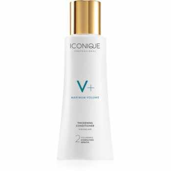 ICONIQUE Professional V+ Maximum volume Thickening Conditioner balsam pentru păr fin cu efect de volum