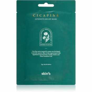Skin79 Cica Pine mască textilă calmantă cu efect de hidratare