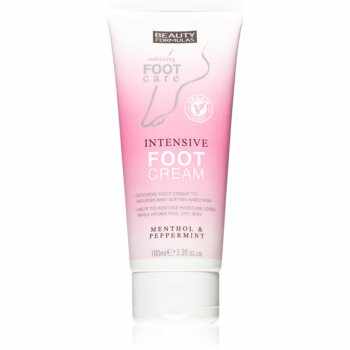Beauty Formulas Menthol & Peppermint crema hidratanta si calmanta pentru picioare