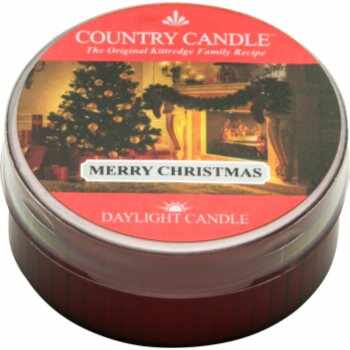 Country Candle Merry Christmas lumânare