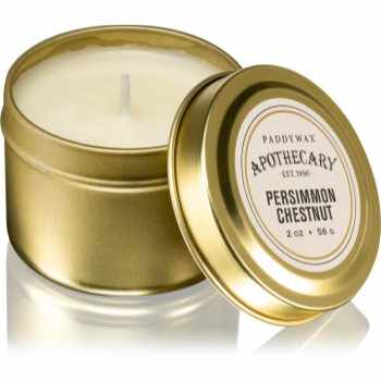 Paddywax Apothecary Persimmon Chestnut lumânare parfumată în placă