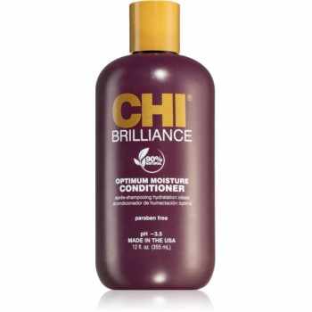 CHI Brilliance Optimum Moisture Conditioner balsam hidratant pentru păr uscat și deteriorat