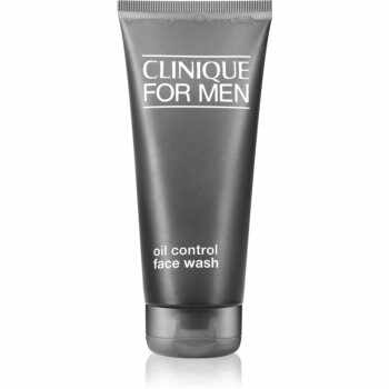 Clinique For Men™ Oil Control Face Wash gel de curățare pentru piele normala si grasa