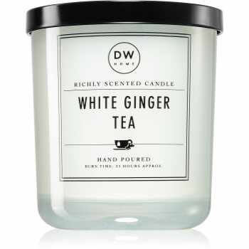 DW Home Signature White Ginger Tea lumânare parfumată