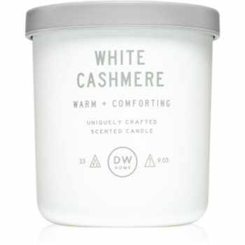 DW Home Text White Cashmere lumânare parfumată
