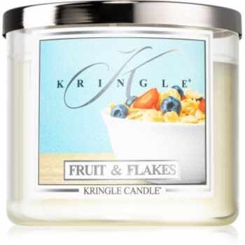 Kringle Candle Fruit & Flakes lumânare parfumată