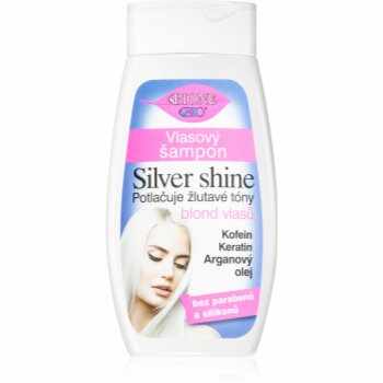 Bione Cosmetics Silver Shine șampon pentru neutralizarea tonurilor de galben