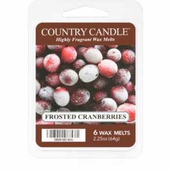 Country Candle Frosted Cranberries ceară pentru aromatizator