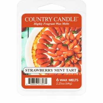 Country Candle Strawberry Mint Tart ceară pentru aromatizator