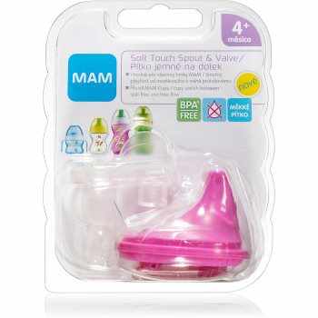 MAM Baby Bottles Soft Touch Spout & Valve set pentru copii