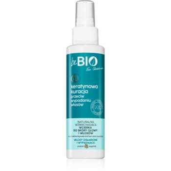 beBIO Ewa Chodakowska Keratin Treatment conditioner Spray Leave-in pentru părul slab cu tendință de cădere