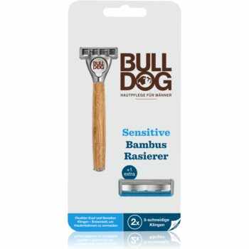 Bulldog Sensitive Bamboo Razor and Spare aparat de ras + rezervă