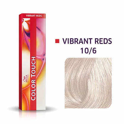 Wella Professionals Vopsea de par demipermanenta Color Touch 10/6 blond luminos deschis violet 60ml