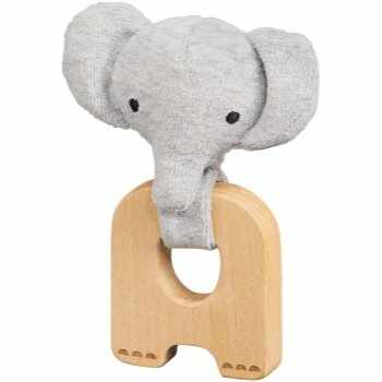 Petit Collage Teether Elephant jucărie pentru dentiție