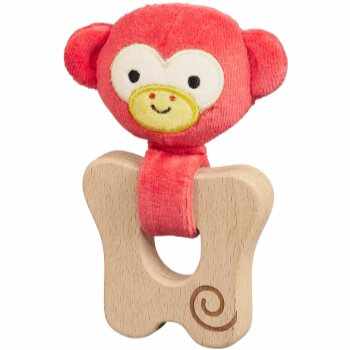 Petit Collage Teether Monkey jucărie pentru dentiție
