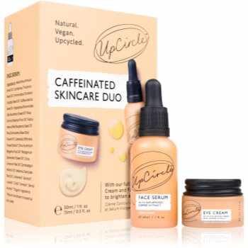 UpCircle Caffeinated Skincare Duo set cadou (pentru luminozitate si hidratare)