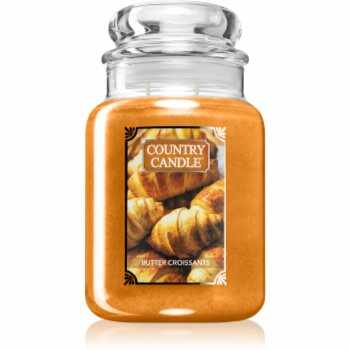 Country Candle Butter Croissants lumânare parfumată