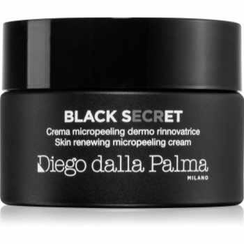 Diego dalla Palma Black Secret Skin Renewing Micropeeling Cream crema exfolianta blanda.