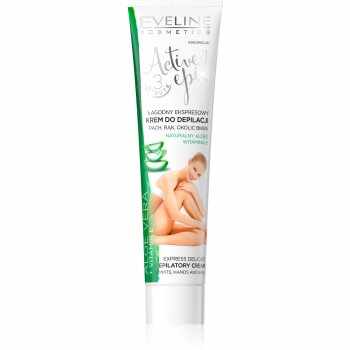 Eveline Cosmetics Active Epil crema depilatoare pentru mâini, axile și zona inghinală cu aloe vera
