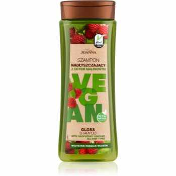 Joanna Vegan Raspberry Vinegar șampon pentru un par stralucitor si catifelat