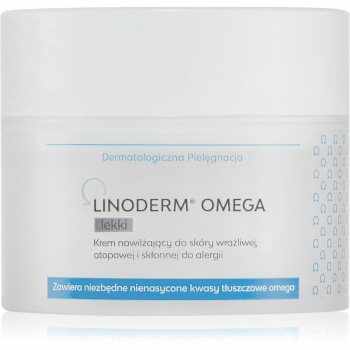 Linoderm Omega Light Cream crema de fata usoara pentru piele sensibilă