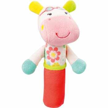 NUK Squeaky Toy Hippo jucărie fluierătoare moale