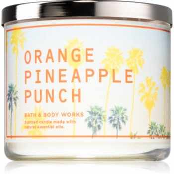 Bath & Body Works Orange Pineapple Punch lumânare parfumată I.