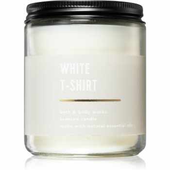 Bath & Body Works White T-shirt lumânare parfumată