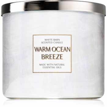 Bath & Body Works Warm Ocean lumânare parfumată cu uleiuri esentiale