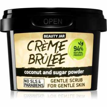 Beauty Jar Crème Brûlée crema delicata pentru exfoliere faciale